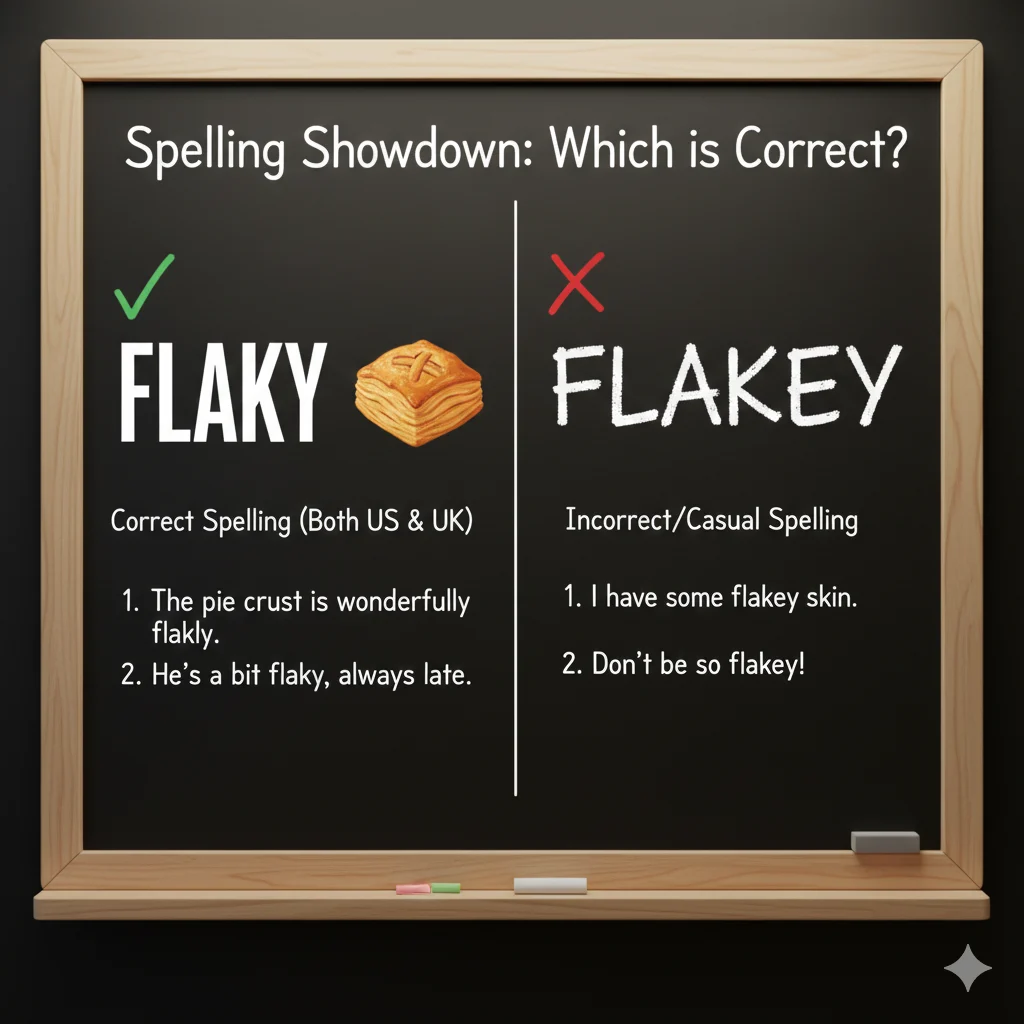 flakey / flaky