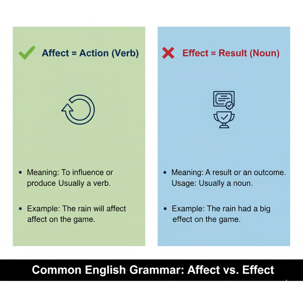 effect / affect