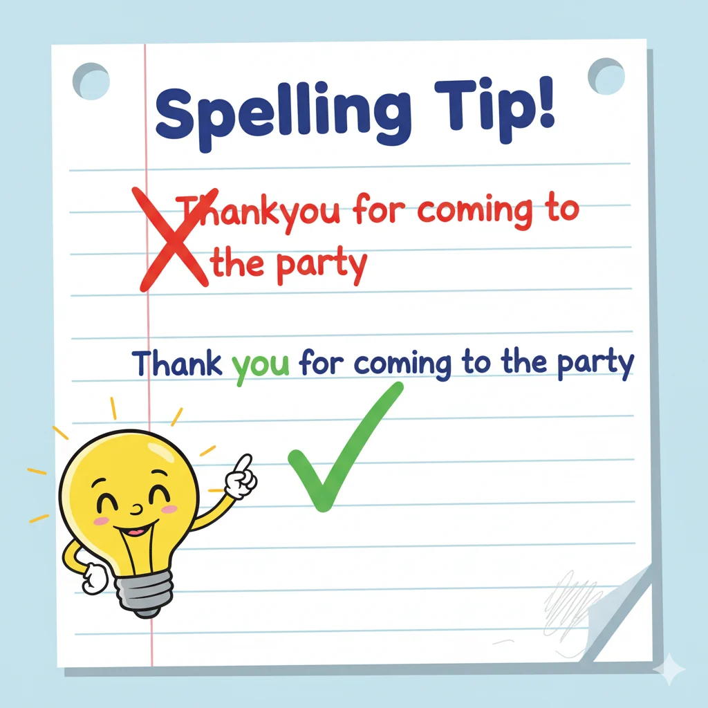 thankyou or thank you