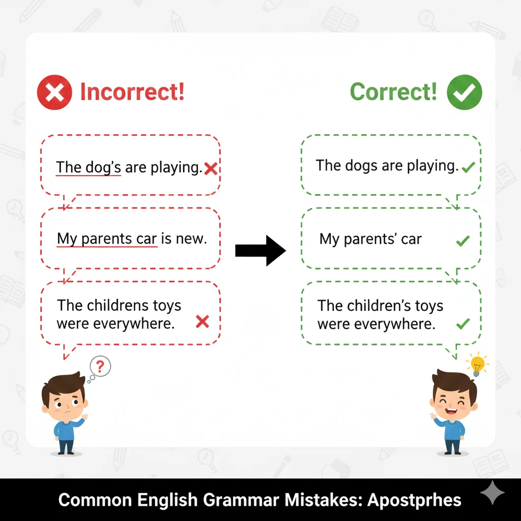 parents’ / parent’s