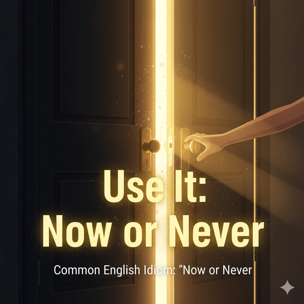 now or never