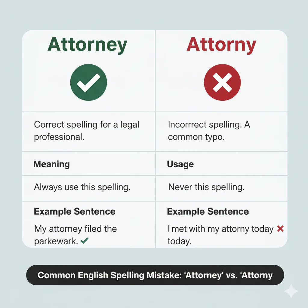 attornies or attorneys