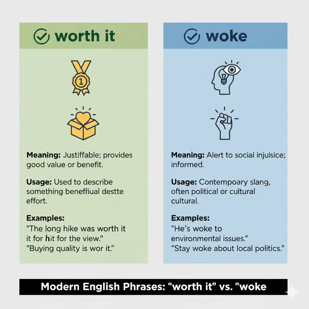 worth it / woke