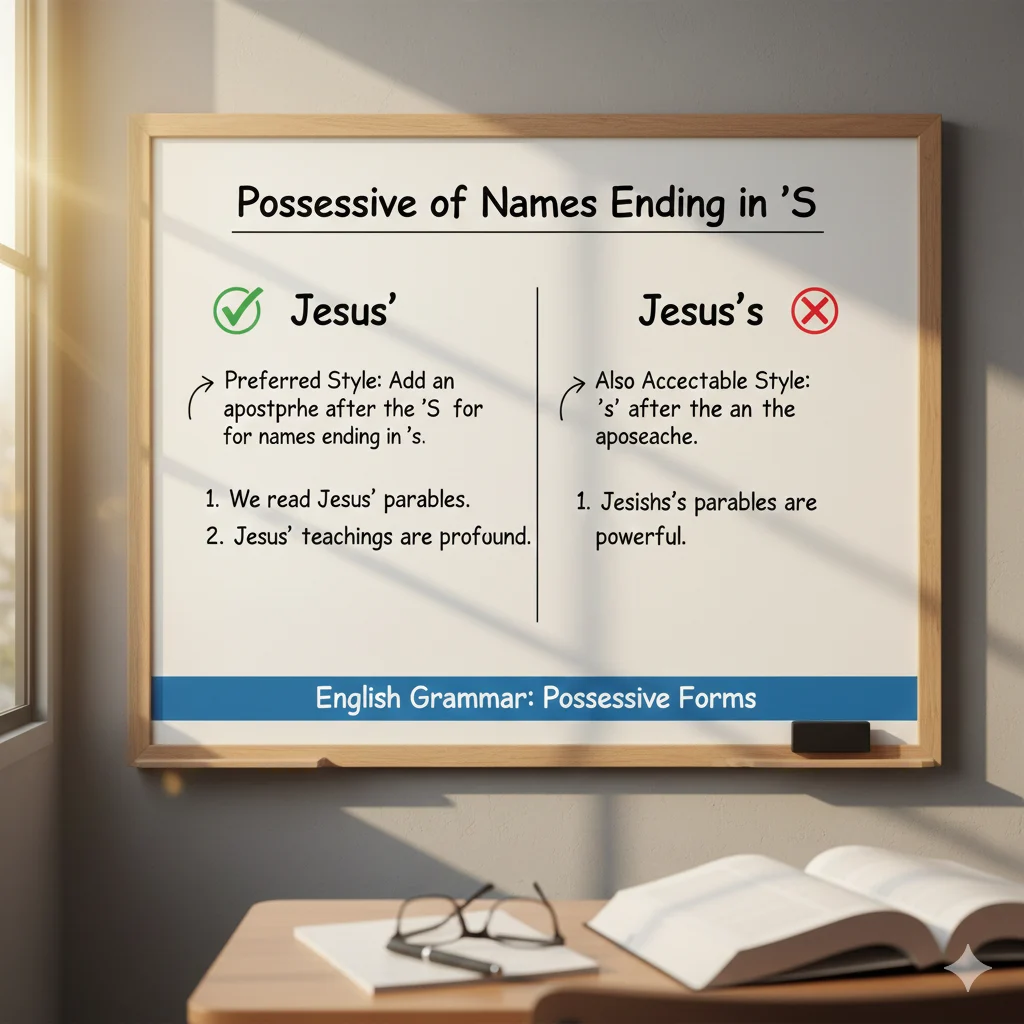 jesus’ / jesus’s