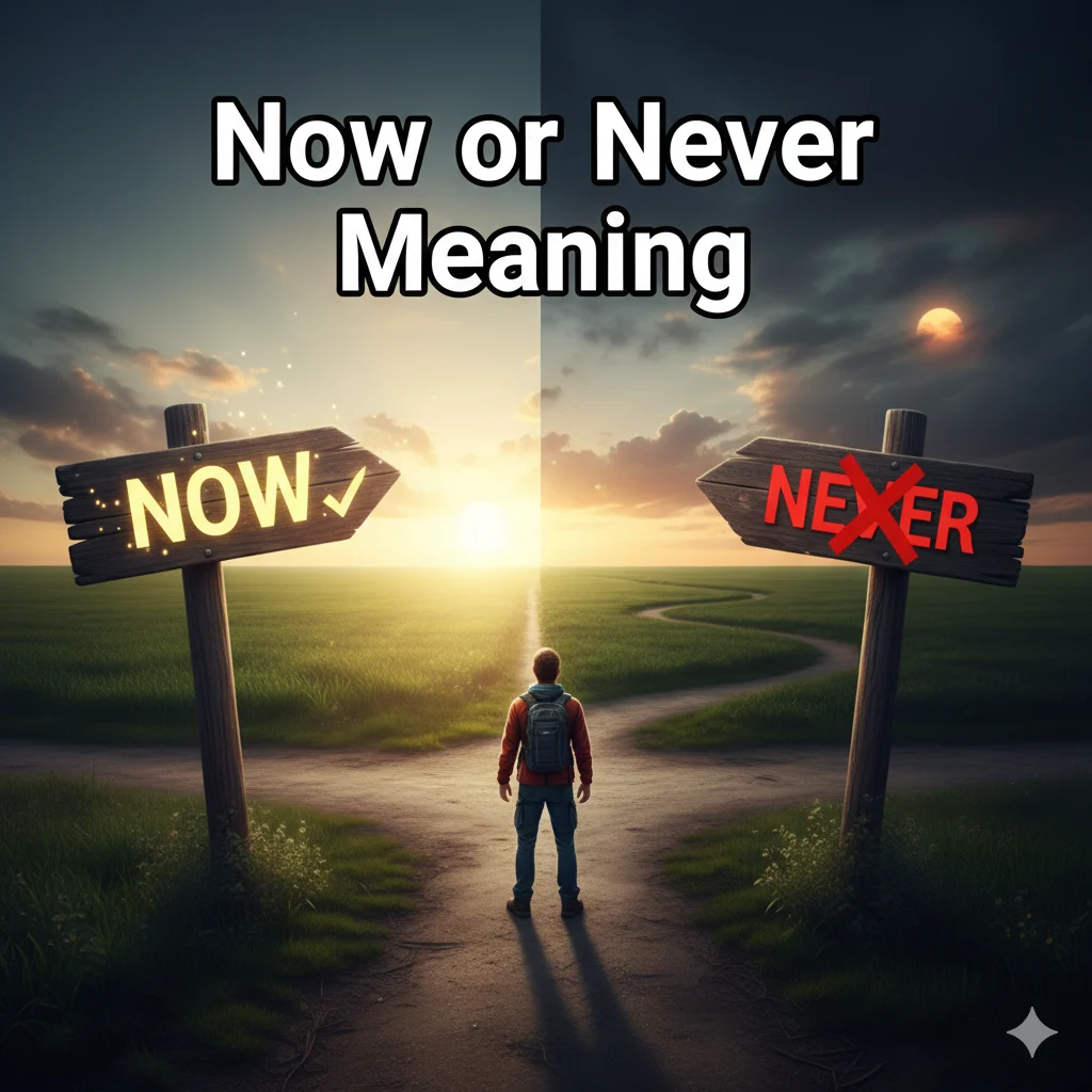 now or never