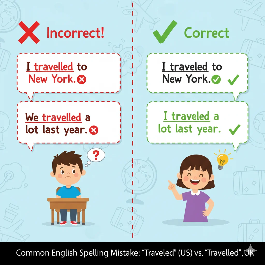 traveled / travelled