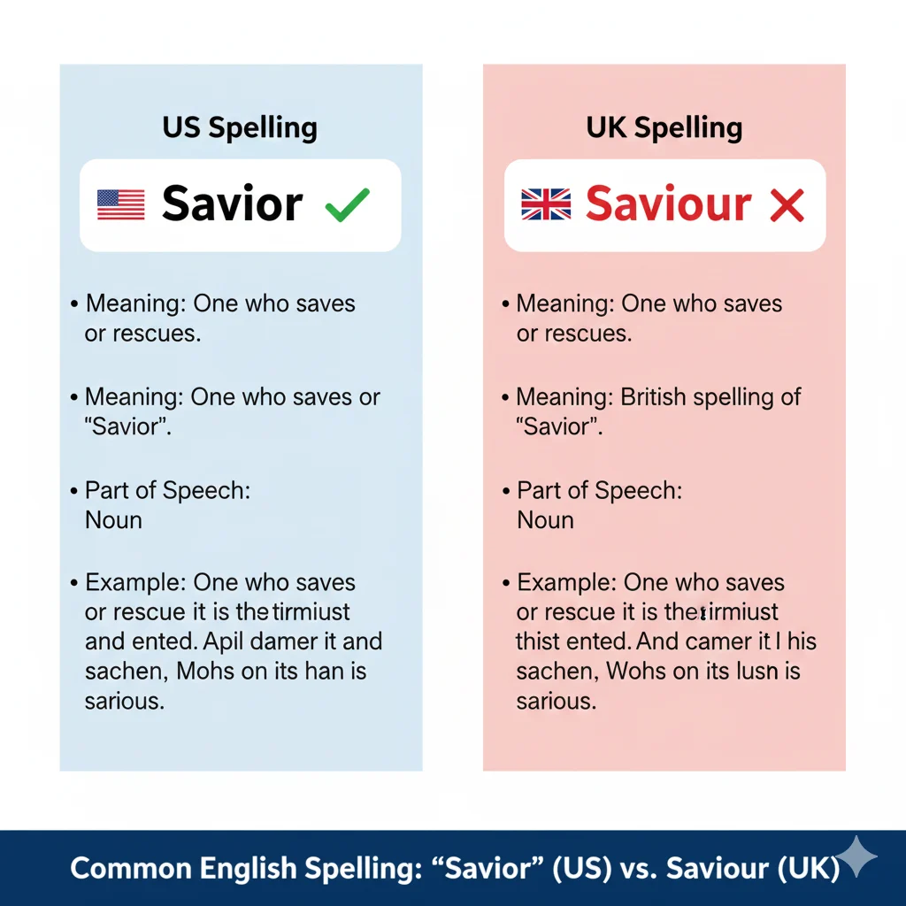 savior / saviour