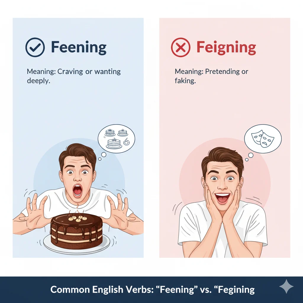 feening / feigning