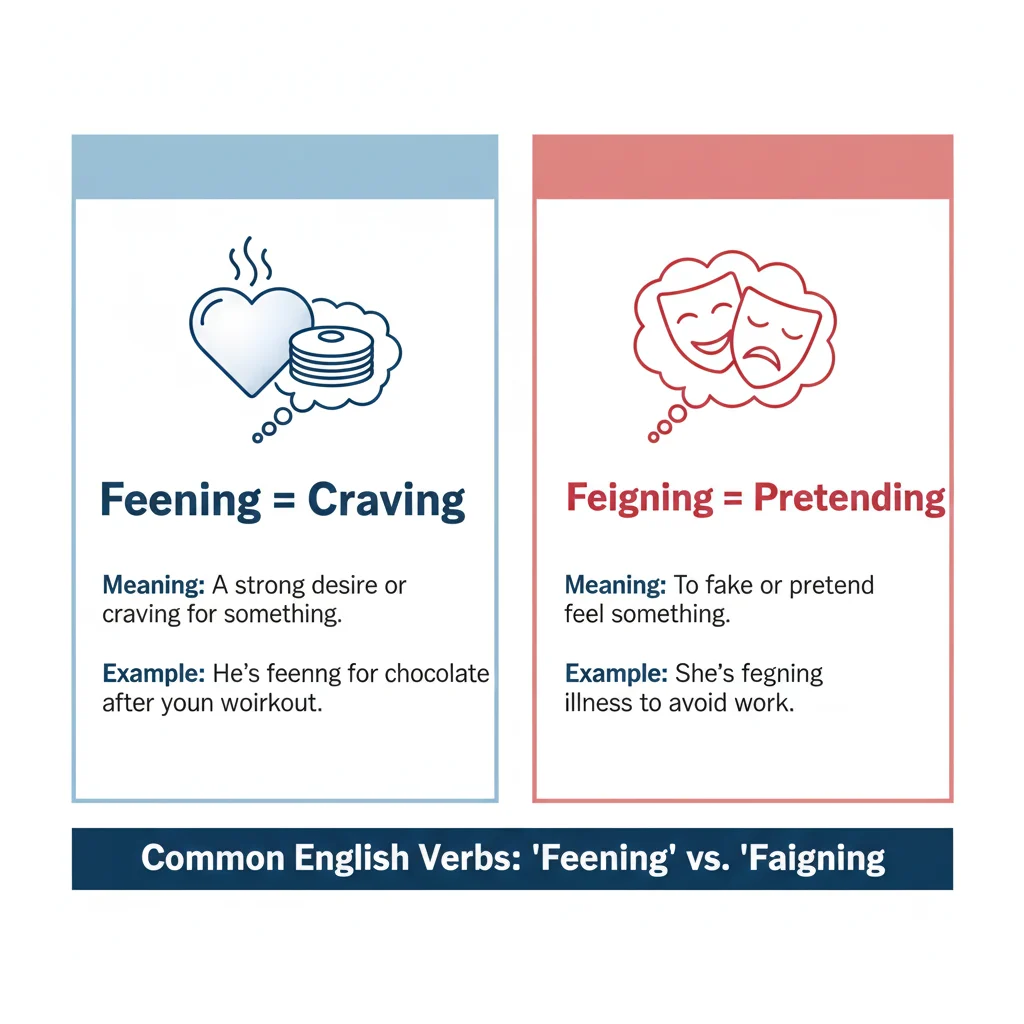 feening / feigning