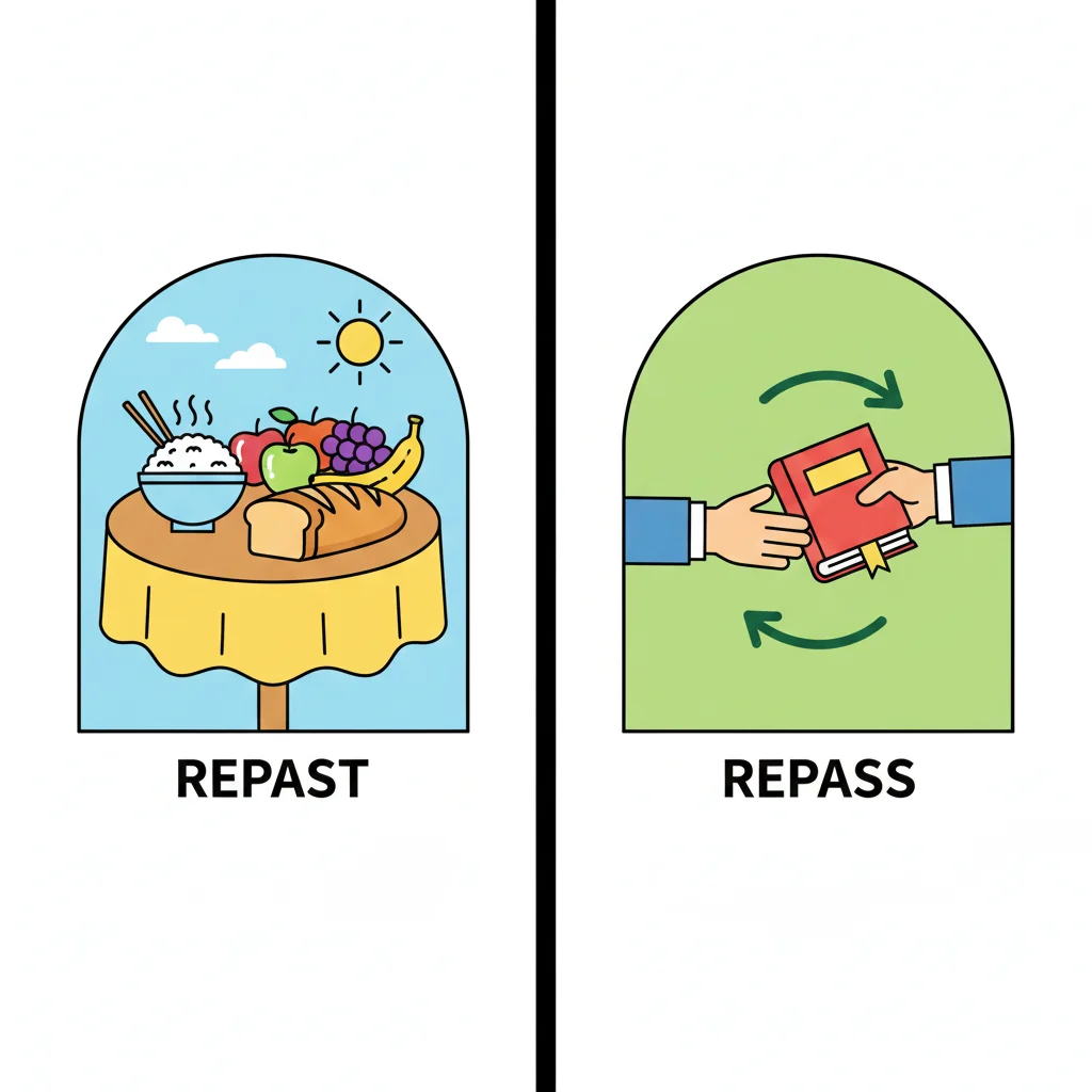 repast / repass
