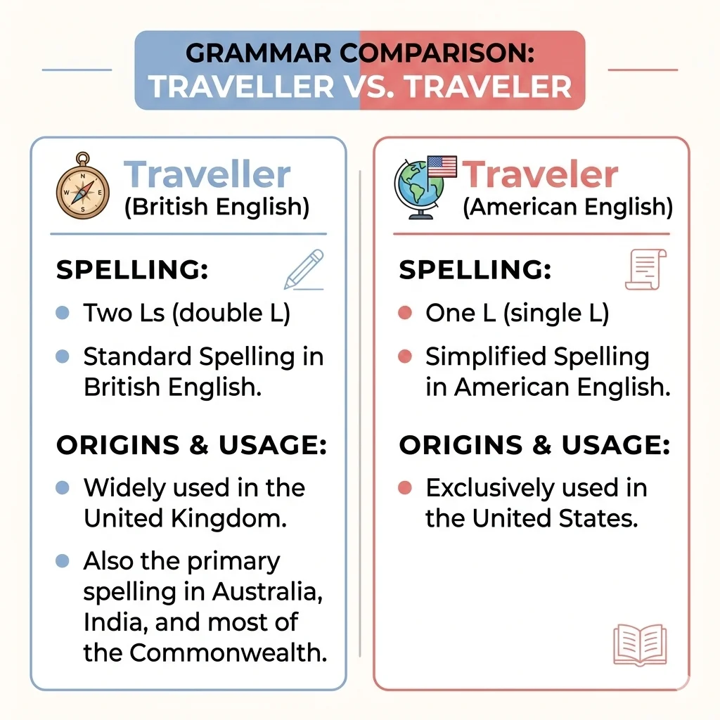 traveller or traveler