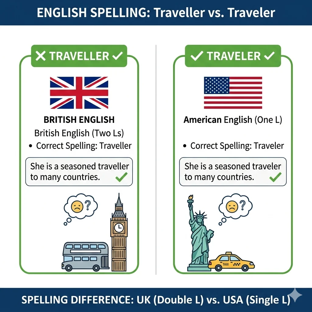 traveller or traveler