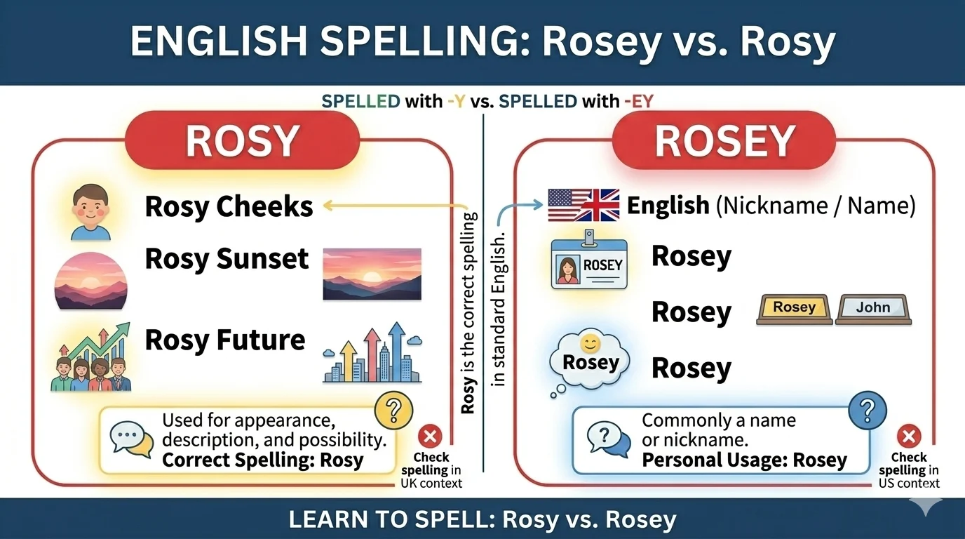 rosey or rosy
