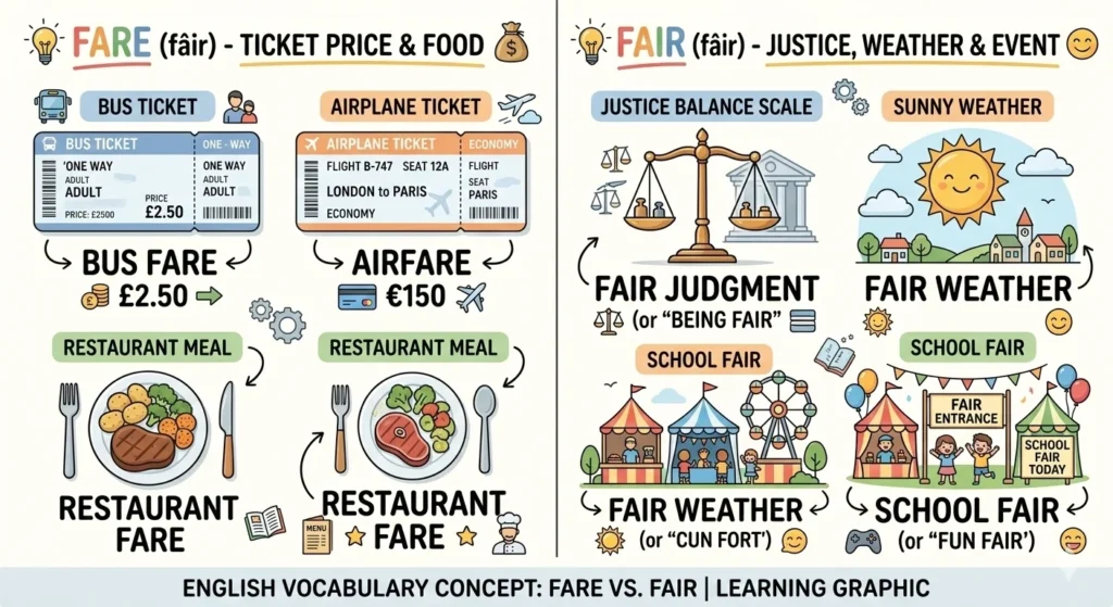 fare or fair