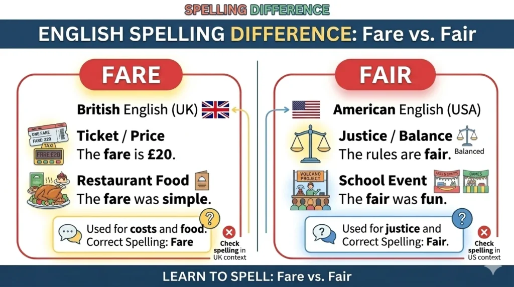 fare or fair