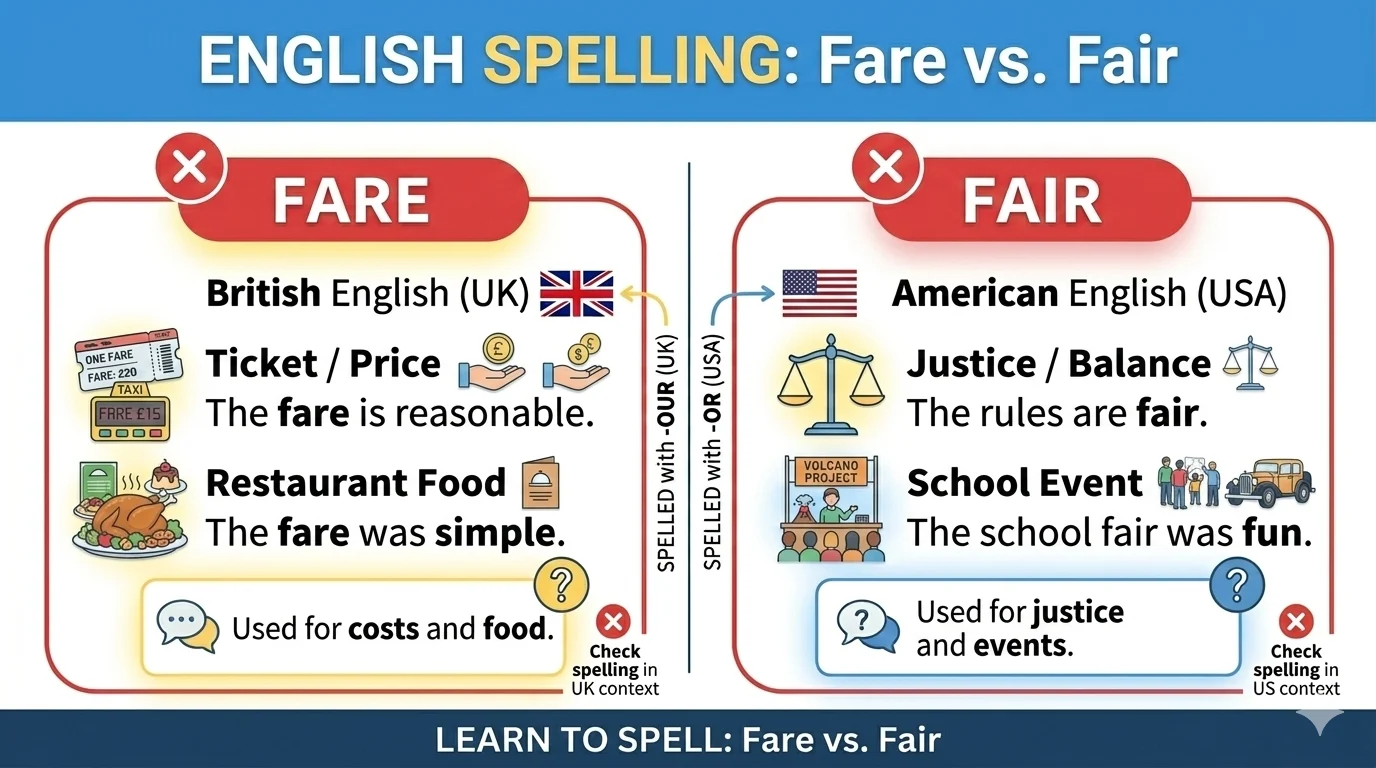 fare or fair