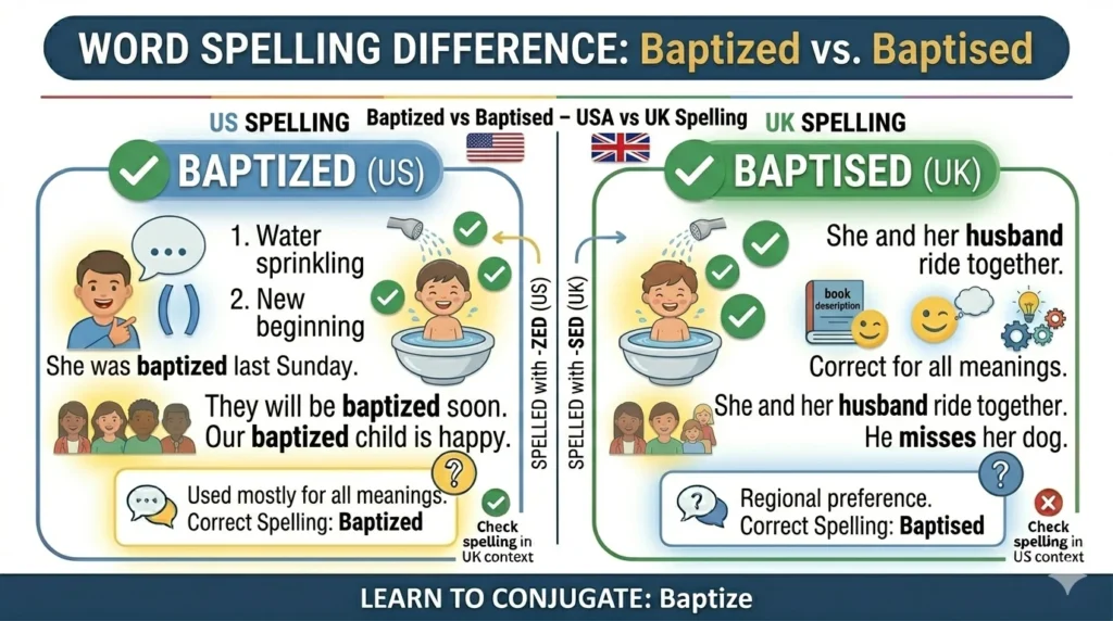 baptized or baptised