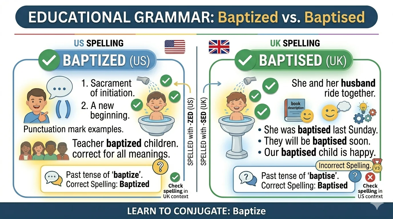 baptized or baptised
