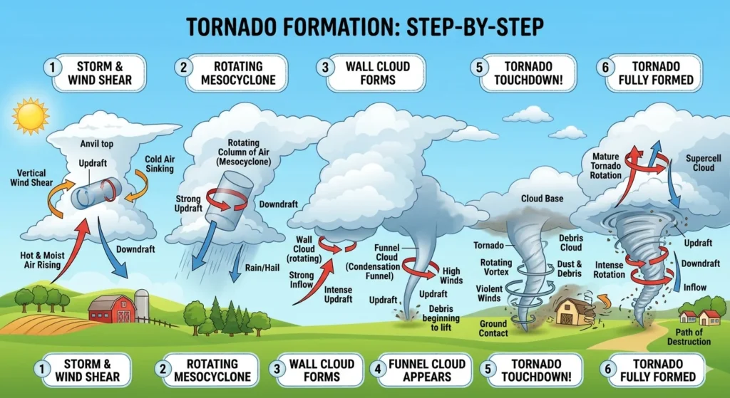 tornadoes or tornados