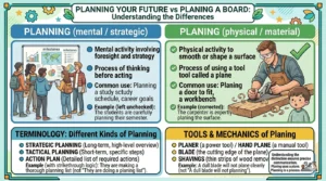 planing or planning